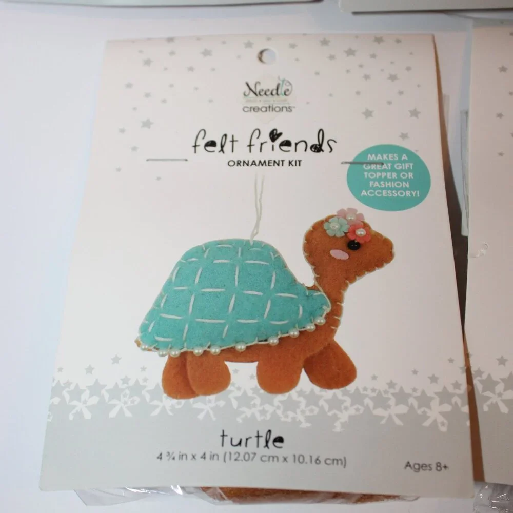 Felt Friends Ornament Kit Set of 5 - Picture 5 of 6